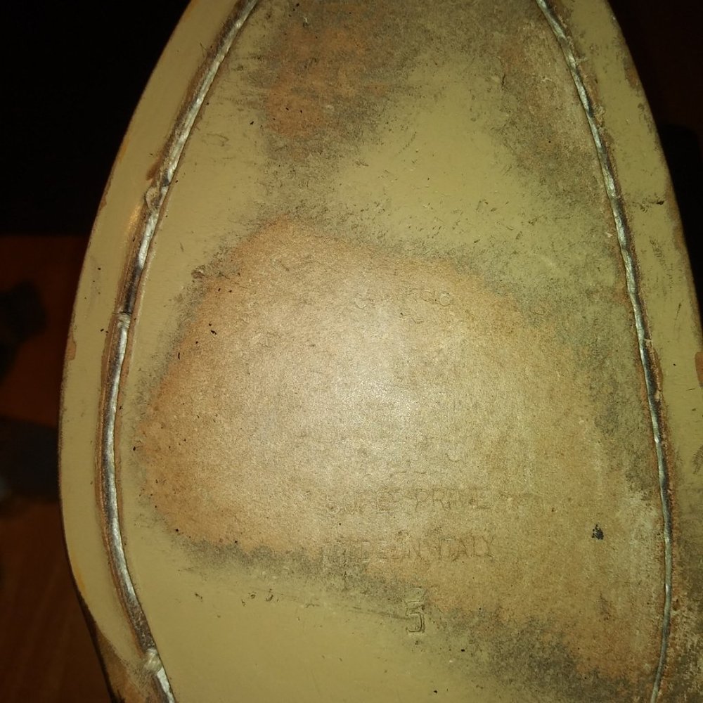 Vintage Mezlan: Men's Woven Leather Cap-Toe Oxfords, resoled. Size: 13M - Picture 7 of 11